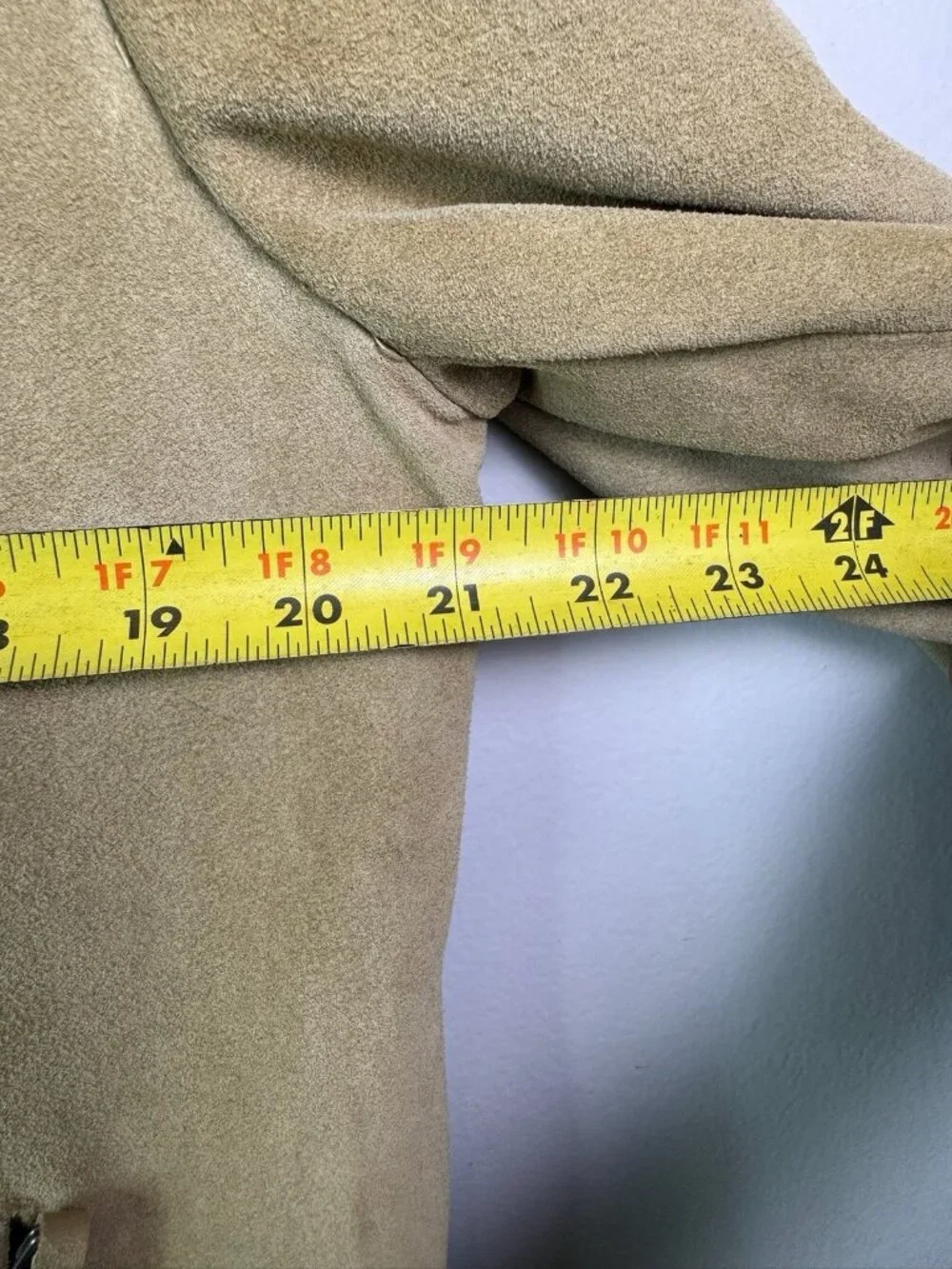 Banana Republic Men’s Suede Leather Collared Zip Up Jacket Size Small
